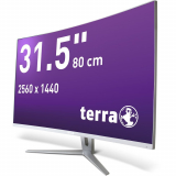 TERRA LCD/LED 3280W V3 silver/white CURVED USB-C/H ()